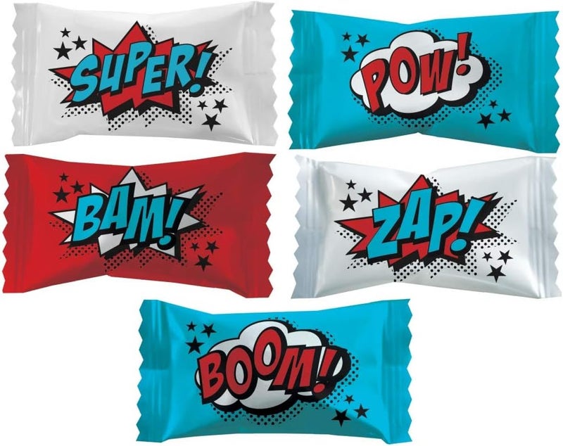 Party Sweets Superhero Themed Mints - 300 Count - Image 1